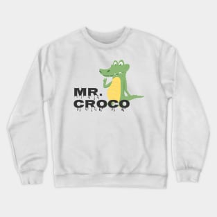 Mr. Croco Crewneck Sweatshirt